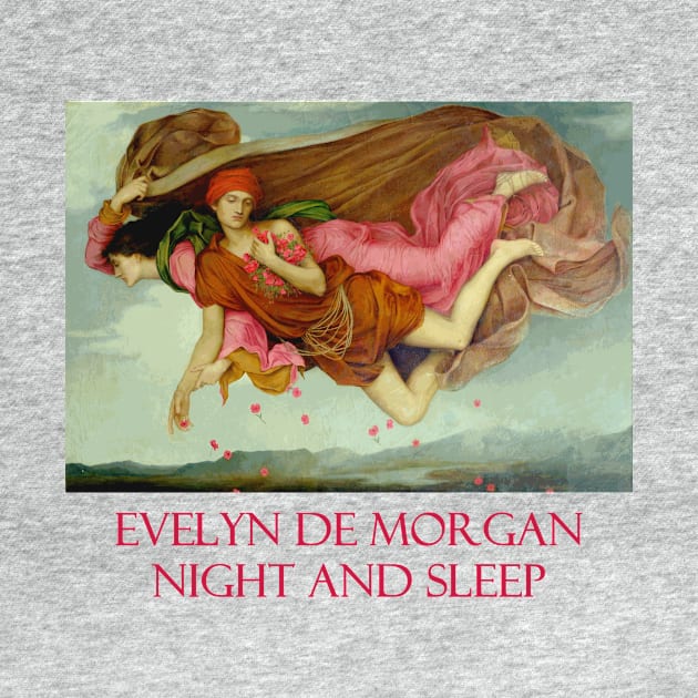 Night and Sleep by Evelyn de Morgan by Naves